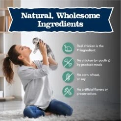 Blue Buffalo Baby Blue Healthy Growth Formula Grain-Free High Protein Chicken & Pea Recipe Kitten Dry Food -PurePet Bites Shop 354158 PT5. AC SS1800 V1641334315