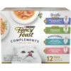 Fancy Feast Grain-Free Complement Variety Pack, Appetizers & Broths Recipes Wet Cat Food, 15.6-oz Box, Case Of 12, 2 Count 1 Fancy Feast Grain-Free Complement Variety Pack, Appetizers & Broths Recipes Wet Cat Food, 15.6-oz Box, Case Of 12, 2 Count -PurePet Bites Shop 354296 MAIN. AC SS1800 V1694545637