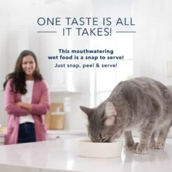 Blue Buffalo Tastefuls Savory Singles Chicken Entrée Cuts In Gravy Adult Cat Food, 2.6-oz Cup, Case Of 24 -PurePet Bites Shop 354421 PT4. AC SS1800 V1642016204