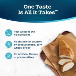 Blue Buffalo Tastefuls Savory Singles Turkey Entrée Cuts In Gravy Adult Cat Food, 2.6-oz Cup, Case Of 24 -PurePet Bites Shop 354425 PT5. AC SS1800 V1642026792