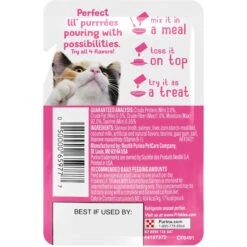 Friskies Pureed Topper Lil Shakes With Scrumptious Salmon Cat Food -PurePet Bites Shop 356286 PT2. AC SS1800 V1640289093