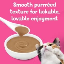 Friskies Pureed Topper Lil Shakes With Scrumptious Salmon Cat Food -PurePet Bites Shop 356286 PT7. AC SS1800 V1640317347