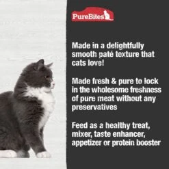 PureBites Cat Pates Chicken Food Topping 12 PureBites Cat Pates Chicken Food Topping -PurePet Bites Shop 356470 PT3. AC SS1800 V1677859677