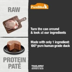 PureBites Cat Pates Duck Food Topping -PurePet Bites Shop 356474 PT2. AC SS1800 V1677859754