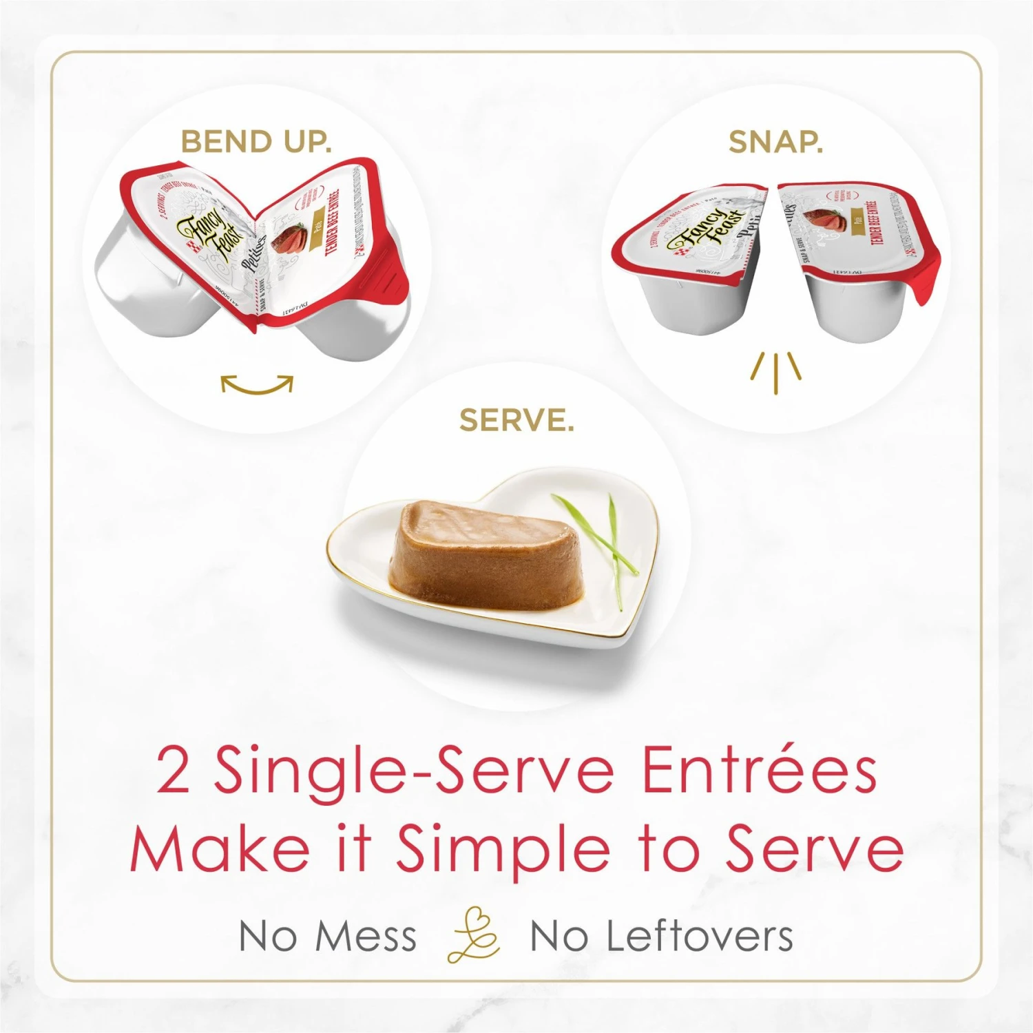 Fancy Feast Gourmet Pate Petites Tender Beef Entree Wet Cat Food 5 Fancy Feast Gourmet Pate Petites Tender Beef Entree Wet Cat Food - Image 3