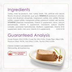 Fancy Feast Gourmet Pate Petites Tender Turkey Entree Wet Cat Food -PurePet Bites Shop 358575 PT4. AC SS1800 V1649690514