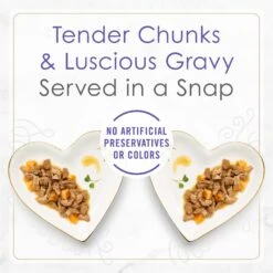 Fancy Feast Gourmet Gravy Petites Turkey & Sweet Potato Entree Wet Cat Food -PurePet Bites Shop 358577 PT1. AC SS1800 V1647905811