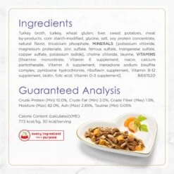 Fancy Feast Gourmet Gravy Petites Turkey & Sweet Potato Entree Wet Cat Food -PurePet Bites Shop 358577 PT4. AC SS1800 V1647901656