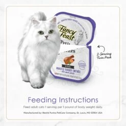 Fancy Feast Gourmet Gravy Petites Turkey & Sweet Potato Entree Wet Cat Food -PurePet Bites Shop 358577 PT7. AC SS1800 V1647919120
