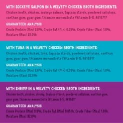 Friskies Lil' Soups Salmon, Tuna, & Shrimp Variety Pack Grain-Free Bits In Broth Wet Lickable Cat Food Topper -PurePet Bites Shop 363333 PT3. AC SS1800 V1700156552