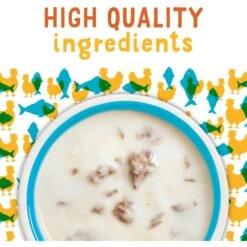 Friskies Lil' Soups Salmon, Tuna, & Shrimp Variety Pack Grain-Free Bits In Broth Wet Lickable Cat Food Topper -PurePet Bites Shop 363333 PT5. AC SS1800 V1700160201