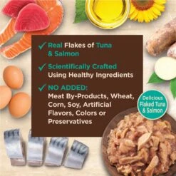 Wellness Tiny Tasters Tuna & Salmon Grain-Free Flaked Wet Cat Food, 1.75-oz Pouch, Case Of 12 15 Wellness Tiny Tasters Tuna & Salmon Grain-Free Flaked Wet Cat Food, 1.75-oz Pouch, Case Of 12 -PurePet Bites Shop 363909 PT4. AC SS1800 V1695839597