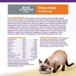 Wellness Complete Health Age Advantage Chicken Pate Wet Cat Food 19 Wellness Complete Health Age Advantage Chicken Pate Wet Cat Food -PurePet Bites Shop 363921 PT8. AC SS1800 V1643253167