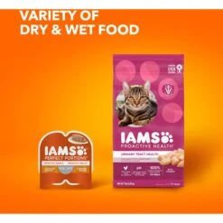 Iams ProActive Health Urinary Tract Health With Chicken Adult Dry Cat Food -PurePet Bites Shop 368836 PT8. AC SS1800 V1644909731