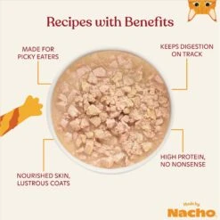 Made By Nacho Cage Free Minced Chicken Recipe With Bone Broth Wet Cat Food -PurePet Bites Shop 369922 PT3. AC SS1800 V1696600919