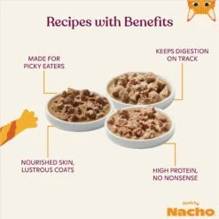 Made By Nacho Cuts In Gravy Recipes With Bone Broth Variety Pack Wet Cat Food -PurePet Bites Shop 369924 PT3. AC SS1800 V1696600869