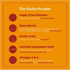 Made By Nacho Cage Free Shredded Chicken Recipe With Homestyle Bone Broth Grain-Free Wet Cat Food -PurePet Bites Shop 369937 PT3. AC SS1800 V1648744343