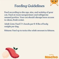 Made By Nacho Sustainably Caught Diced Tuna & Cod Recipe With Bone Broth Grain-Free Wet Cat Food -PurePet Bites Shop 369944 PT8. AC SS1800 V1696600861