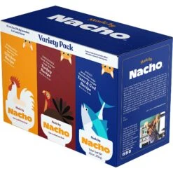 Made By Nacho Shredded & Diced Recipes With Homestyle Bone Broth Variety Pack Grain-Free Wet Cat Food -PurePet Bites Shop 369947 PT1. AC SS1800 V1645578488