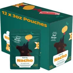 Made By Nacho Grass-Fed, Grain-Finished Beef Recipe Cuts In Gravy With Bone Broth Wet Cat Food -PurePet Bites Shop 369955 PT2. AC SS1800 V1698177638