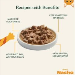Made By Nacho Grass-Fed, Grain-Finished Beef Recipe Cuts In Gravy With Bone Broth Wet Cat Food -PurePet Bites Shop 369955 PT3. AC SS1800 V1698247814