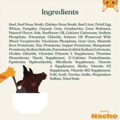 Made By Nacho Grass-Fed, Grain-Finished Beef Recipe Cuts In Gravy With Bone Broth Wet Cat Food -PurePet Bites Shop 369955 PT6. AC SS1800 V1698247064