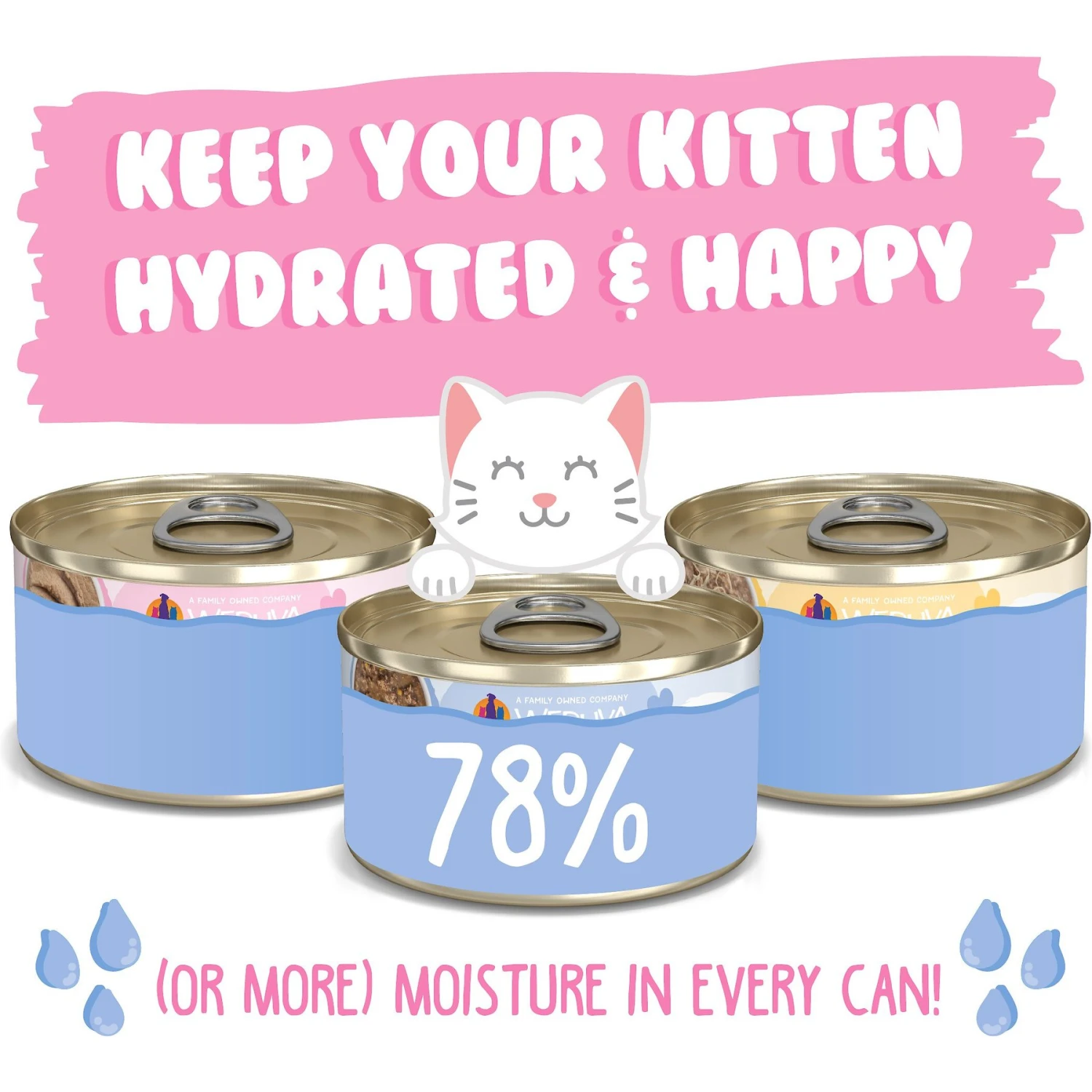 Weruva Kitten Fur Baby Favorites Chicken Flavored Shredded Wet Cat Food Variety Pack, 3-oz Can, Case Of 12 6 Weruva Kitten Fur Baby Favorites Chicken Flavored Shredded Wet Cat Food Variety Pack, 3-oz Can, Case Of 12 - Image 4