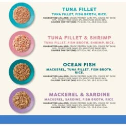 Applaws Fish Broth Variety Pack Wet Cat Food, 2.47-oz, Case Of 24 -PurePet Bites Shop 373447 PT2. AC SS1800 V1649485281