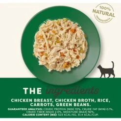 Applaws Chicken With Carrots & Green Beans In Broth Wet Cat Food, 2.12-oz, Case Of 18 -PurePet Bites Shop 373455 PT2. AC SS1800 V1649479886