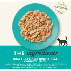 Applaws Tuna With Peas & Carrots In Broth Wet Cat Food, 2.12-oz, Case Of 18 -PurePet Bites Shop 373457 PT2. AC SS1800 V1649467302