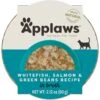 Applaws Whitefish, Salmon & Green Beans In Broth Wet Cat Food, 2.12-oz, Case Of 18 -PurePet Bites Shop 373459 MAIN. AC SS1800 V1649456816