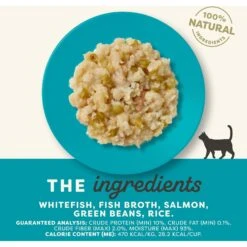 Applaws Whitefish, Salmon & Green Beans In Broth Wet Cat Food, 2.12-oz, Case Of 18 11 Applaws Whitefish, Salmon & Green Beans In Broth Wet Cat Food, 2.12-oz, Case Of 18 -PurePet Bites Shop 373459 PT2. AC SS1800 V1649459188