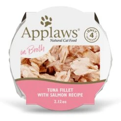 Applaws Tuna Fillet With Salmon In Broth Wet Cat Food, 2.12-oz, Case Of 18