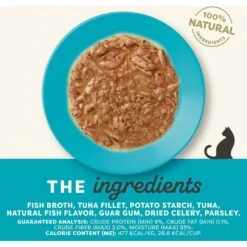 Applaws Tuna Flakes In Gravy Wet Cat Food, 2.12-oz, Case Of 18 -PurePet Bites Shop 373469 PT2. AC SS1800 V1649485937