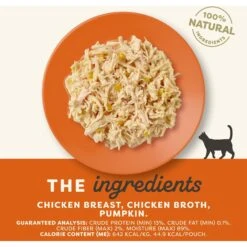 Applaws Chicken With Pumpkin Bits In Broth Wet Cat Food -PurePet Bites Shop 373483 PT1. AC SS1800 V1649476928