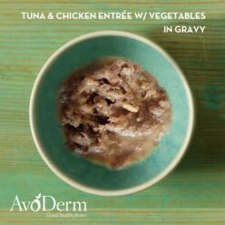 AvoDerm Natural Grain-Free Tuna & Chicken Entree With Vegetables Canned Cat Food 10 AvoDerm Natural Grain-Free Tuna & Chicken Entree With Vegetables Canned Cat Food -PurePet Bites Shop 46692 PT2. AC SS1800 V1602886575