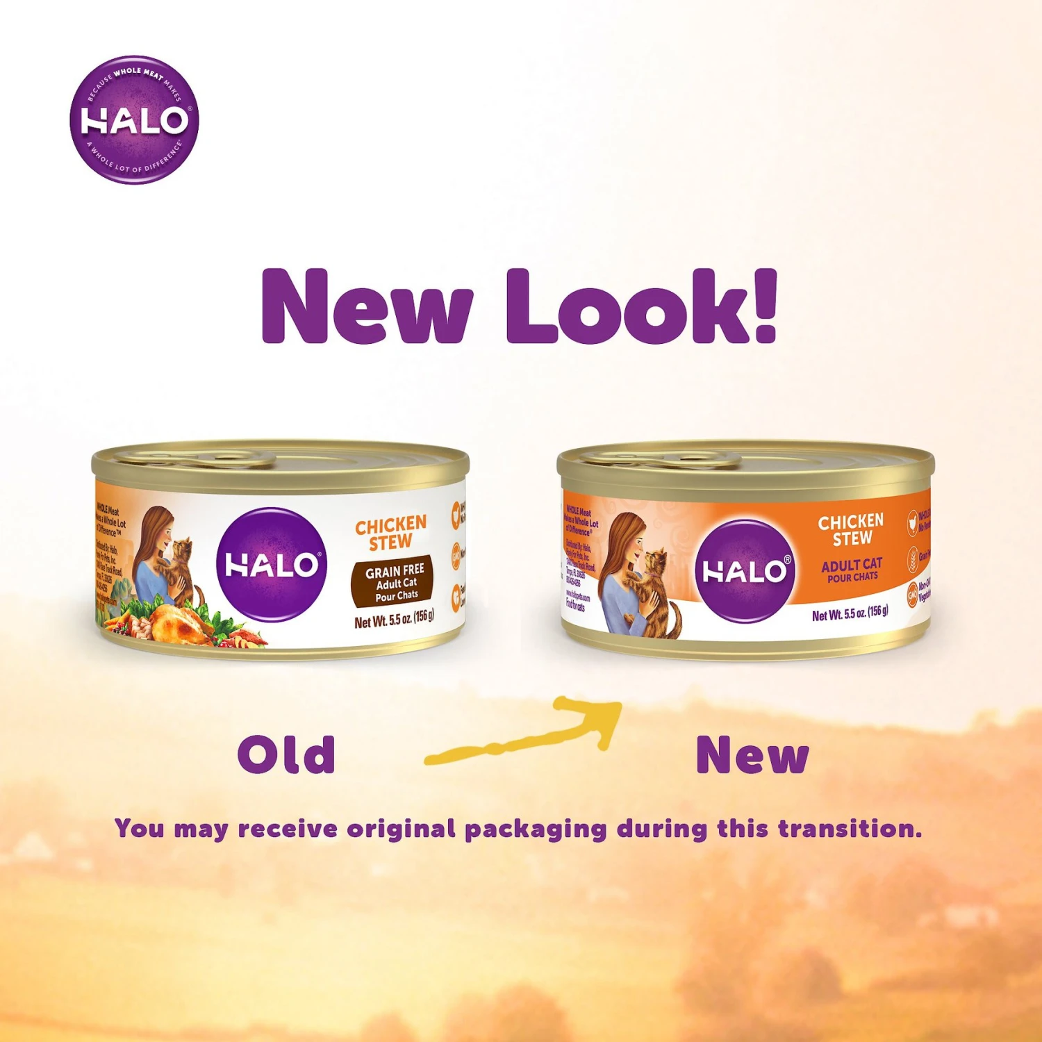 Halo Adult Grain-Free Pate Chicken Recipe In Broth Wet Cat Food 4 Halo Adult Grain-Free Pate Chicken Recipe In Broth Wet Cat Food - Image 2