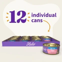 Halo Salmon Stew Grain-Free Adult Canned Cat Food 13 Halo Salmon Stew Grain-Free Adult Canned Cat Food -PurePet Bites Shop 47577 PT2. AC SS1800 V1682003145