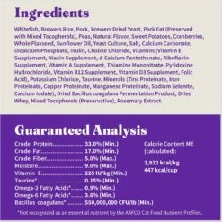 Halo Holistic Wild-Caught Whitefish Recipe Sensitive Stomach Support Adult Dry Cat Food -PurePet Bites Shop 47592 PT8. AC SS1800 V1691095917