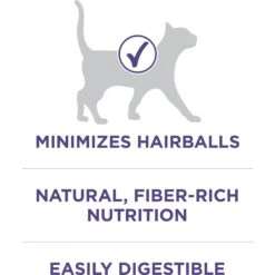 Purina ONE +Plus Hairball Formula Natural Adult Dry Cat Food -PurePet Bites Shop 48650 PT4. AC SS1800 V1677511471