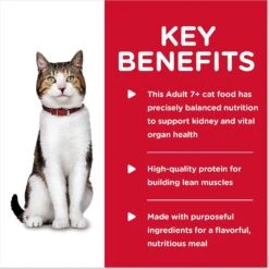 Hill's Science Diet Adult 7+ Savory Beef Entree Canned Cat Food -PurePet Bites Shop 48928 PT3. AC SS1800 V1598142360
