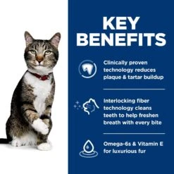 Hill's Science Diet Adult Oral Care Dry Cat Food -PurePet Bites Shop 48939 PT4. AC SS1800 V1609452444