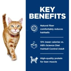 Hill's Science Diet Adult Hairball Control Light Dry Cat Food 16 Hill's Science Diet Adult Hairball Control Light Dry Cat Food -PurePet Bites Shop 48950 PT5. AC SS1800 V1598147788
