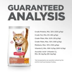Hill's Science Diet Adult Hairball Control Light Dry Cat Food 19 Hill's Science Diet Adult Hairball Control Light Dry Cat Food -PurePet Bites Shop 48950 PT8. AC SS1800 V1598142081