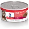 Hill's Science Diet Adult Savory Salmon Entree Canned Cat Food -PurePet Bites Shop 49006 Main. AC SS1800 V1585679155