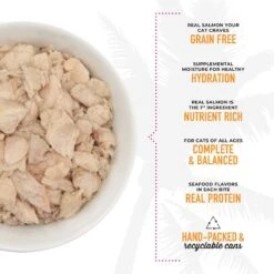 Tiki Cat Luau Wild Salmon In Salmon Consomme Grain-Free Canned Cat Food -PurePet Bites Shop 49112 PT3. AC SS1800 V1702328817