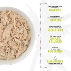 Tiki Cat Luau Succulent Chicken In Chicken Consomme Grain-Free Canned Cat Food -PurePet Bites Shop 49123 PT3. AC SS1800 V1702328754