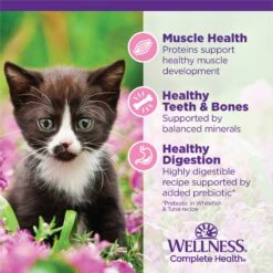 Wellness Complete Health Kitten Chicken Entree Recipe Natural Canned Cat Food -PurePet Bites Shop 49274 PT4. AC SS1800 V1690904775