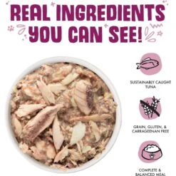 Weruva Mideast Feast With Grilled Tilapia In Gravy Grain-Free Canned Cat Food -PurePet Bites Shop 49311 PT2. AC SS1800 V1643070403