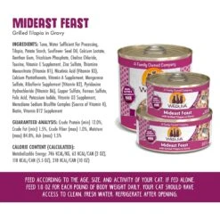 Weruva Mideast Feast With Grilled Tilapia In Gravy Grain-Free Canned Cat Food -PurePet Bites Shop 49311 PT3. AC SS1800 V1643064991